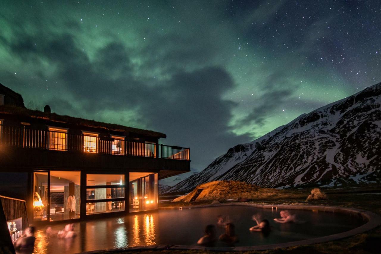 Hotel Eleven Experience Deplar Farm Knappstathir Exterior foto